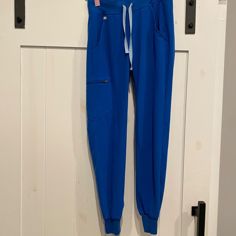 FIGS Technical Collection XXS Blue Scrub Pants